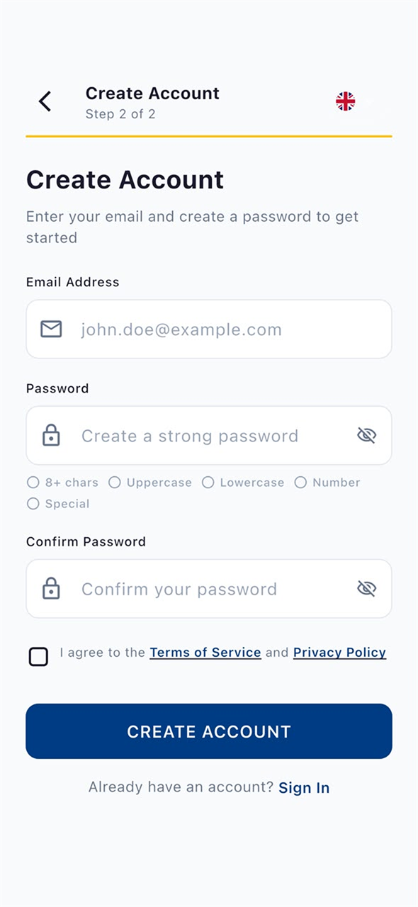 Step 1: REGISTER FOR FREE