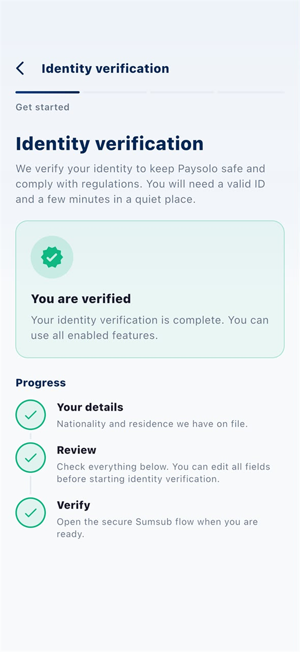 Step 2: GET VERIFIED